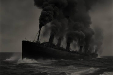 Nightmare at Sea: A Disturbing Dream of a Burning Ship