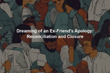 Dreaming of an Ex-Friend's Apology: Reconciliation and Closure