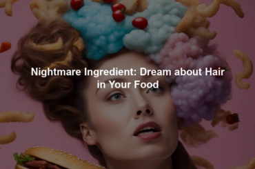 Nightmare Ingredient: Dream about Hair in Your Food