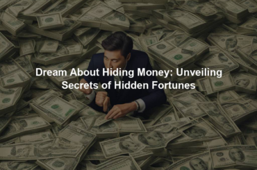 Dream About Hiding Money: Unveiling Secrets of Hidden Fortunes