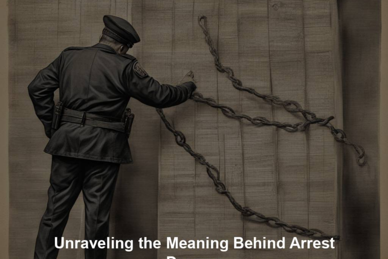 Unraveling the Meaning Behind Arrest Dreams