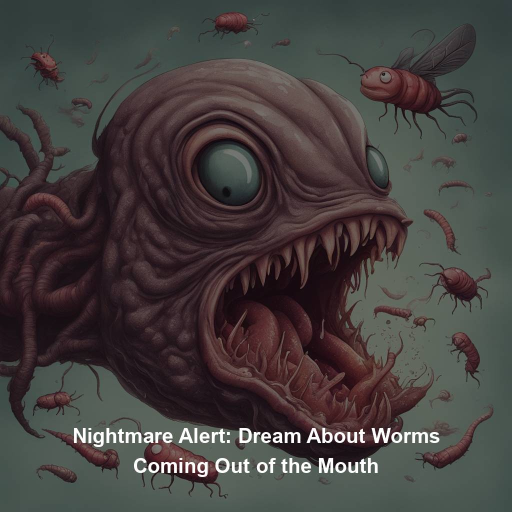 Nightmare Alert: Dream About Worms Coming Out of the Mouth