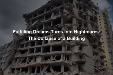 Fulfilling Dreams Turns Into Nightmares: The Collapse of a Building