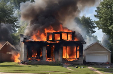 Disturbing Dream: Neighbor's House Engulfed in Flames