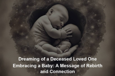 Dreaming of a Deceased Loved One Embracing a Baby: A Message of Rebirth and Connection