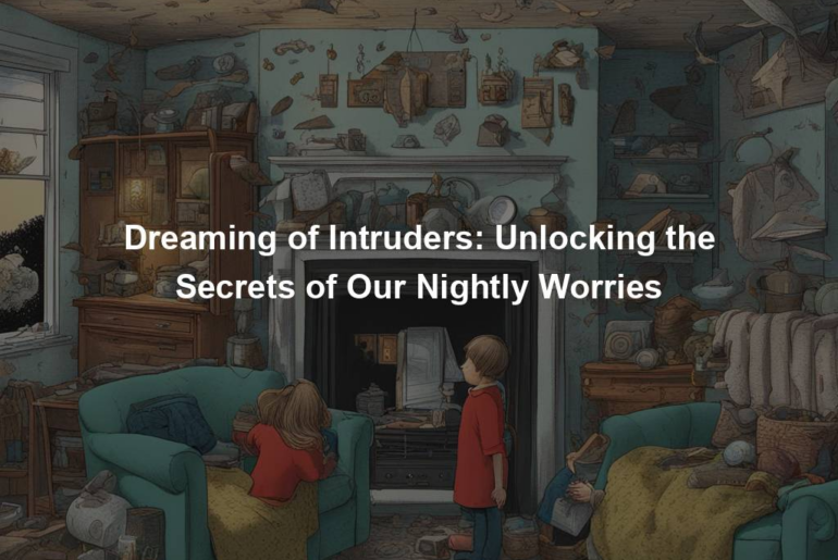 Dreaming of Intruders: Unlocking the Secrets of Our Nightly Worries