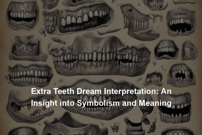 Extra Teeth Dream Interpretation: An Insight into Symbolism and Meaning