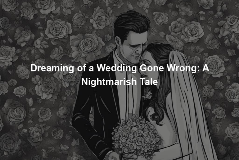 Dreaming of a Wedding Gone Wrong: A Nightmarish Tale