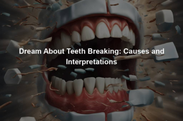 Dream About Teeth Breaking: Causes and Interpretations