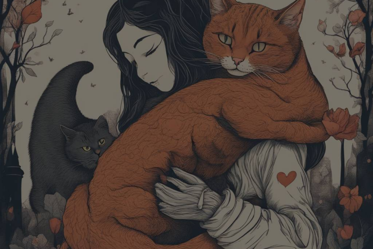 Loving embrace: The significance of a dream about a cat hugging you