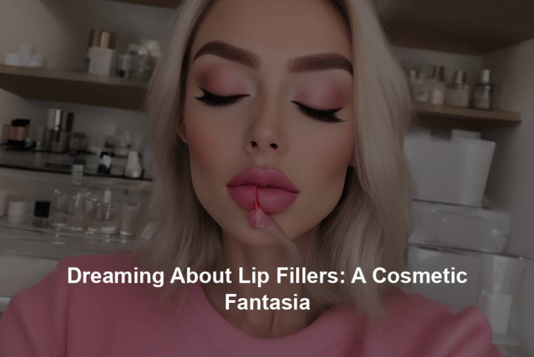 Dreaming About Lip Fillers: A Cosmetic Fantasia