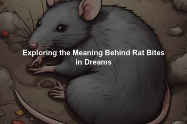 Exploring the Meaning Behind Rat Bites in Dreams