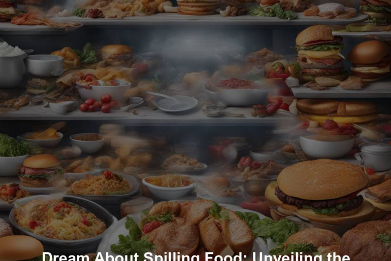 Dream About Spilling Food: Unveiling the Hidden Meanings