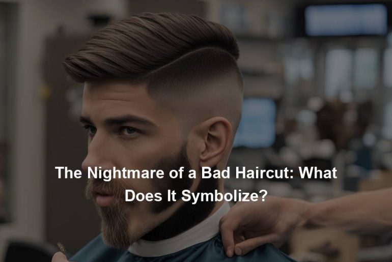 The Nightmare of a Bad Haircut: What Does It Symbolize?