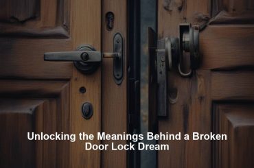 Unlocking the Meanings Behind a Broken Door Lock Dream