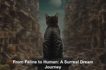 From Feline to Human: A Surreal Dream Journey