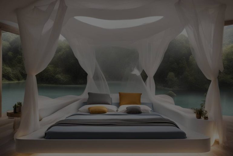 Experience the Serenity of a Floating Bed in Your Dreams