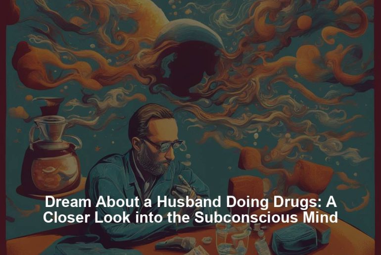 Dream About a Husband Doing Drugs: A Closer Look into the Subconscious Mind