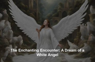 The Enchanting Encounter: A Dream of a White Angel