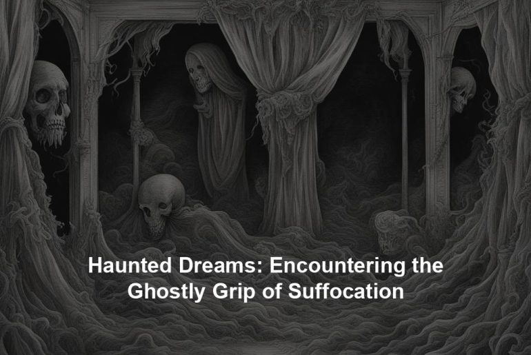 Haunted Dreams: Encountering the Ghostly Grip of Suffocation