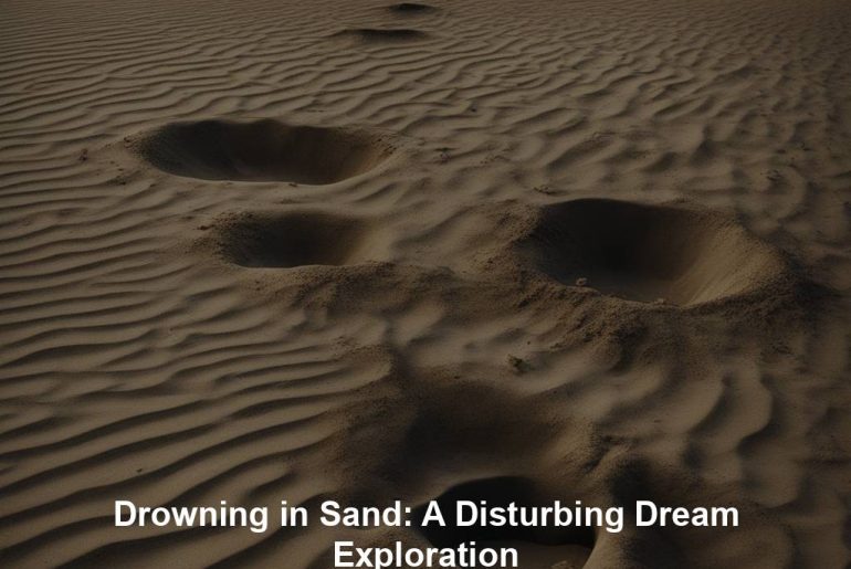 Drowning in Sand: A Disturbing Dream Exploration