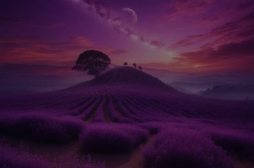 The Enchanting Journey: Exploring the Mysterious Dream of a Purple Sky