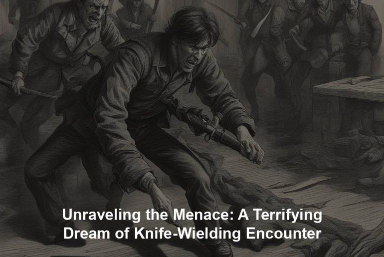 Unraveling the Menace: A Terrifying Dream of Knife-Wielding Encounter