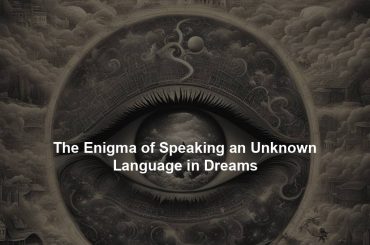 The Enigma of Speaking an Unknown Language in Dreams