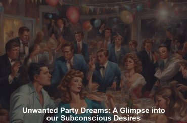 Unwanted Party Dreams: A Glimpse into our Subconscious Desires