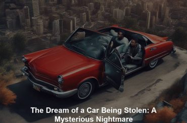 The Dream of a Car Being Stolen: A Mysterious Nightmare