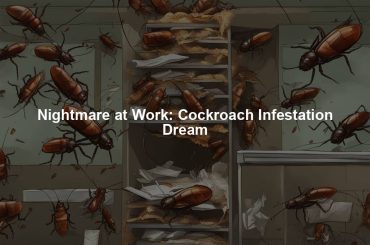 Nightmare at Work: Cockroach Infestation Dream