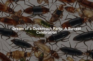 Dream of a Cockroach Party: A Surreal Celebration