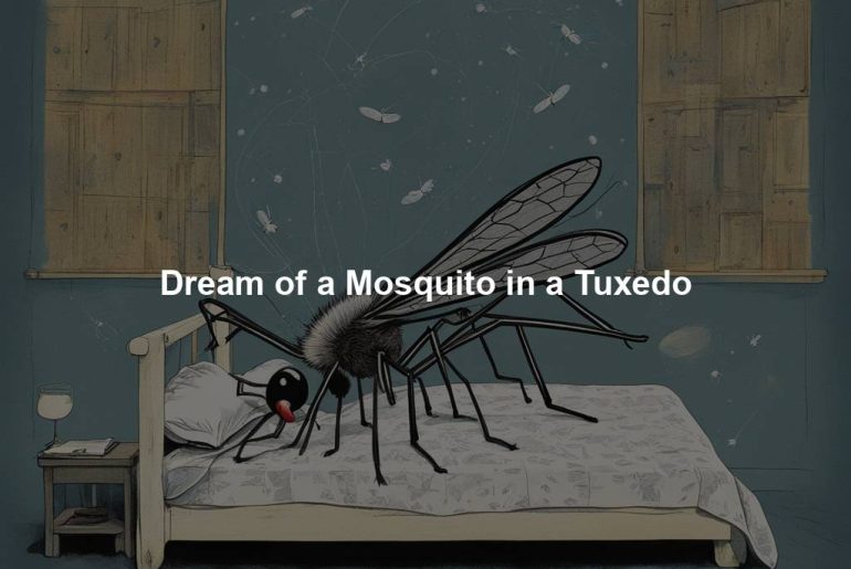 Dream of a Mosquito in a Tuxedo