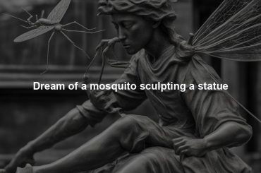 Dream of a mosquito sculpting a statue