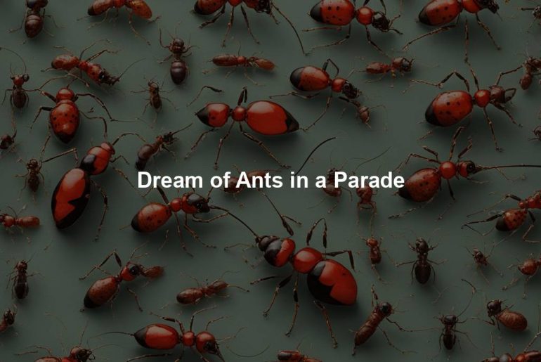 Dream of Ants in a Parade