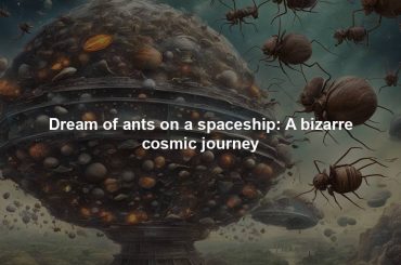 Dream of ants on a spaceship: A bizarre cosmic journey