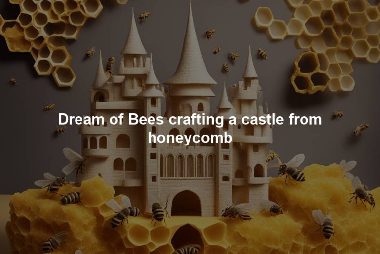 Dream of Bees crafting a castle from honeycomb