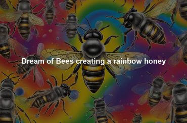 Dream of Bees creating a rainbow honey