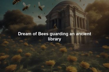 Dream of Bees guarding an ancient library