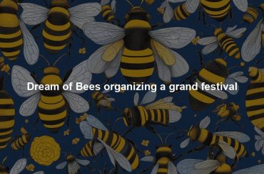 Dream of Bees organizing a grand festival