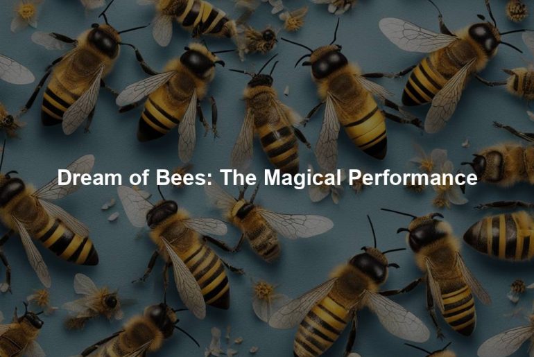 Dream of Bees: The Magical Performance