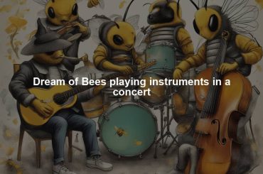 Dream of Bees playing instruments in a concert