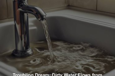 Troubling Dream: Dirty Water Flows from Faucet