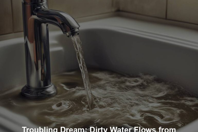 Troubling Dream: Dirty Water Flows from Faucet