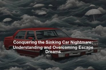 Conquering the Sinking Car Nightmare: Understanding and Overcoming Escape Dreams