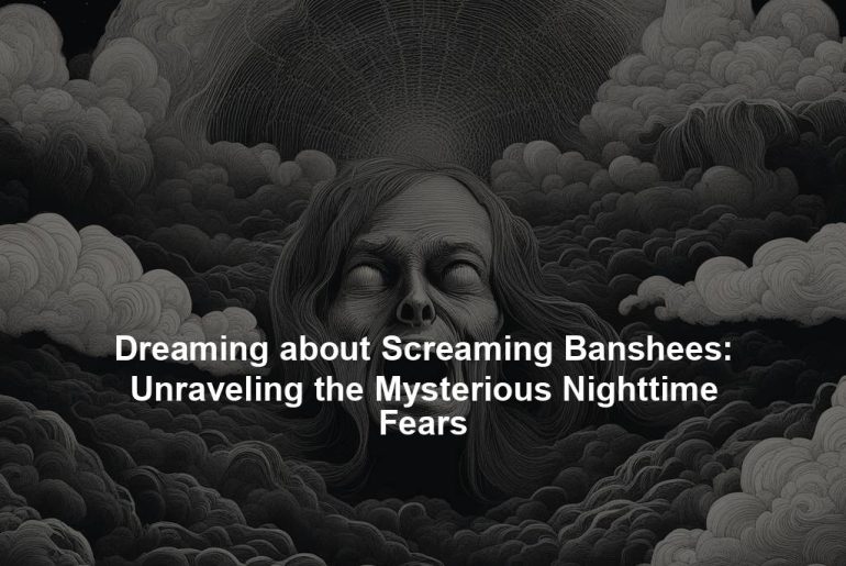 Dreaming about Screaming Banshees: Unraveling the Mysterious Nighttime Fears