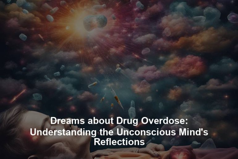 Dreams about Drug Overdose: Understanding the Unconscious Mind's Reflections