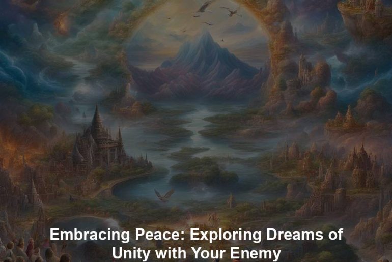 Embracing Peace: Exploring Dreams of Unity with Your Enemy