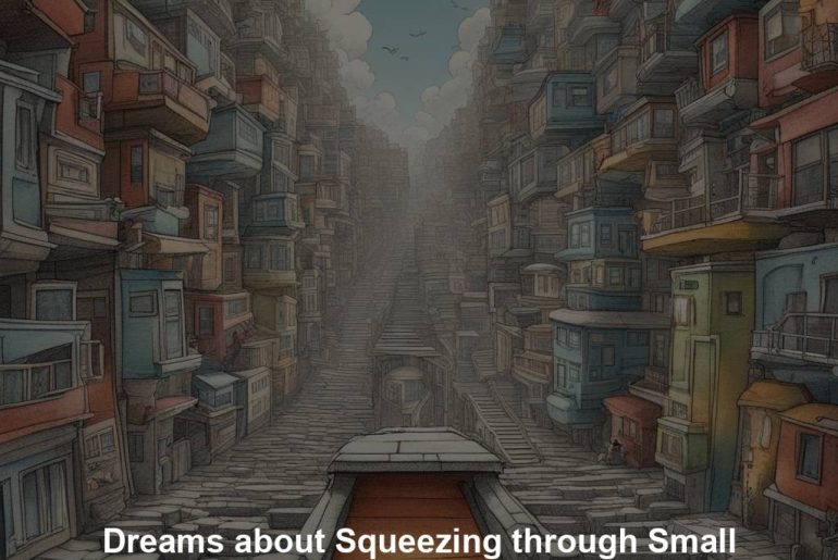 Dreams about Squeezing through Small Spaces: A Compelling Perspective