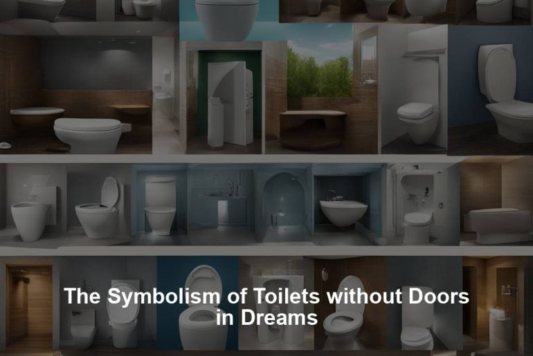 The Symbolism of Toilets without Doors in Dreams